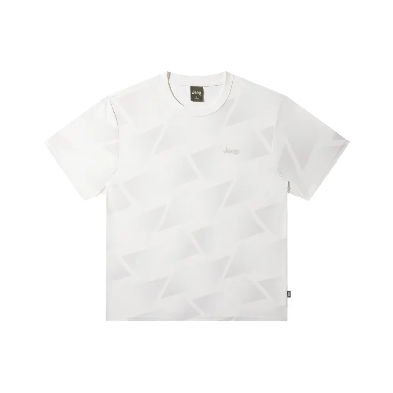 Jeep Pasture Horse Lifestyle T Shirt Unisex Raw White-0