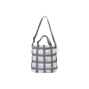 And Wander Polyester Tote Bag, Shopping Bag, Shoulder Bag, Crossbody Bag, Handbag Unisex Gray