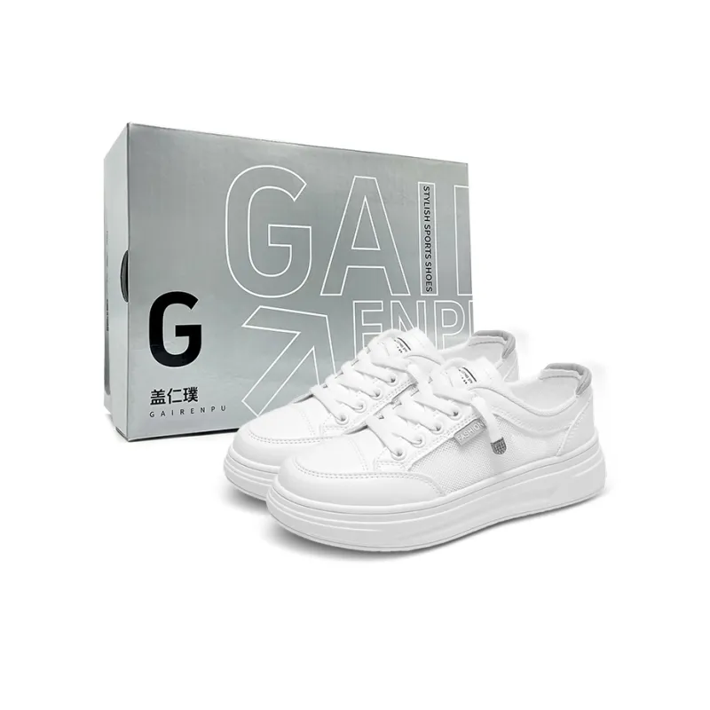 Gai Renpu Slip Resistant, Lightweight, And Breathable Low Top Skateboard Shoes Women's-12