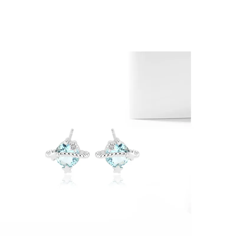 MIDNIGHT MOMENT Alloy Stud Earrings Unisex-3