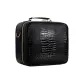 Black Crocodile Pattern with Mirror and Strap for Travel Suitcase