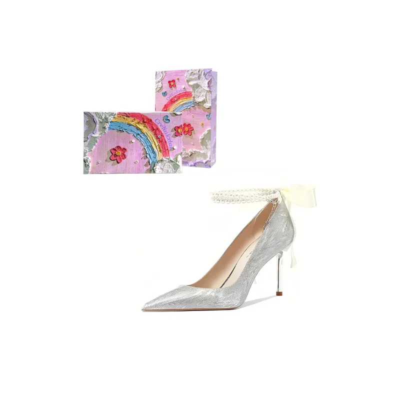Crelinkxlat High Heels Women's Silver-0