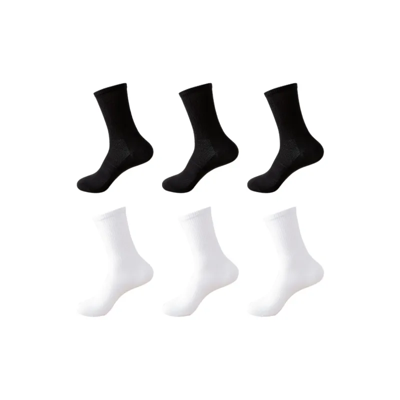 PLANDOO Mid Calf Socks Unisex 6 Pack-8