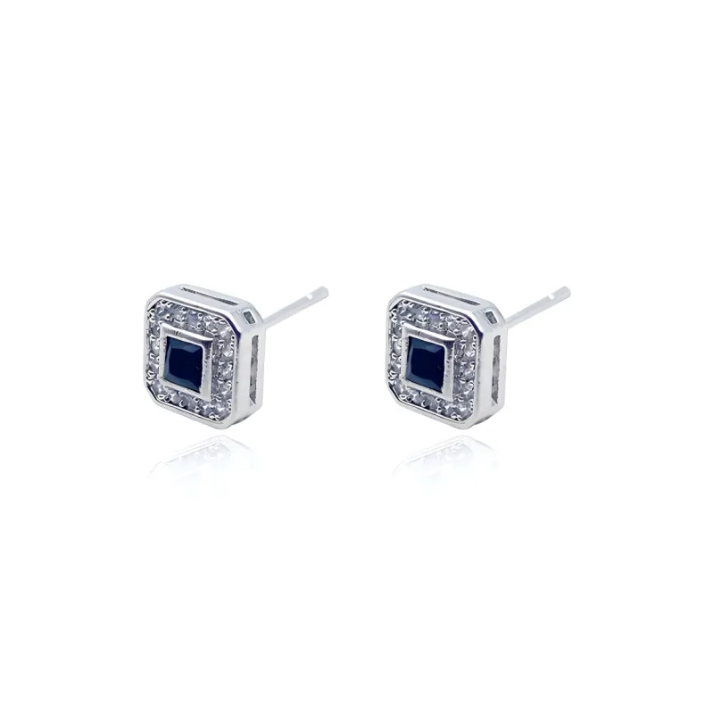 GUDUD Titanium Steel Stud Earrings Unisex-0