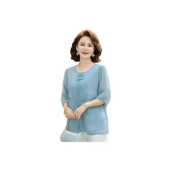 PIERRE CARDIN Chiffon Shirt Women's