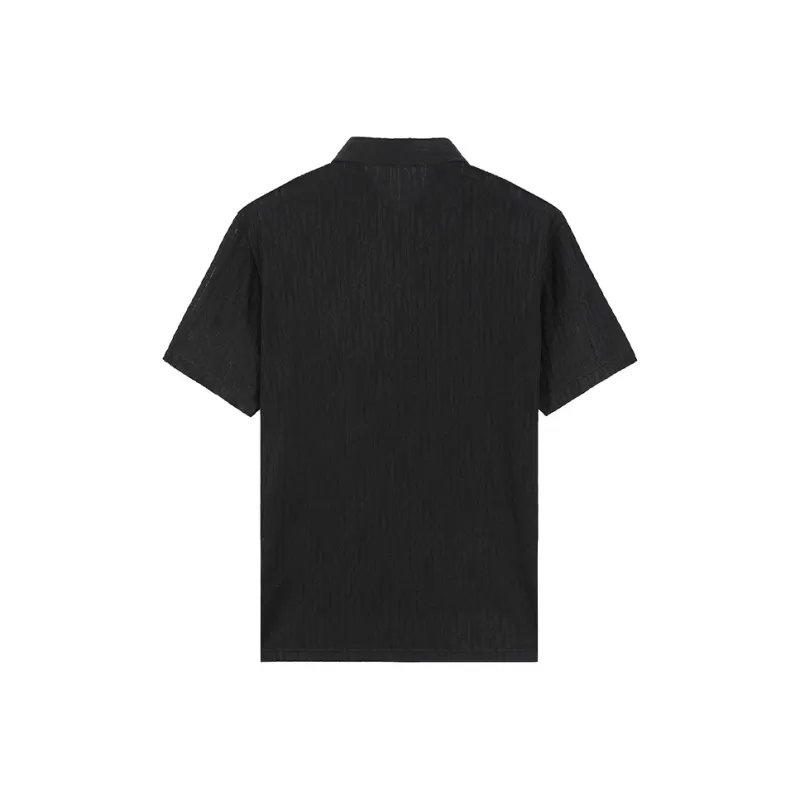 ANDREW MACKENZIE T Shirts Men Black-1