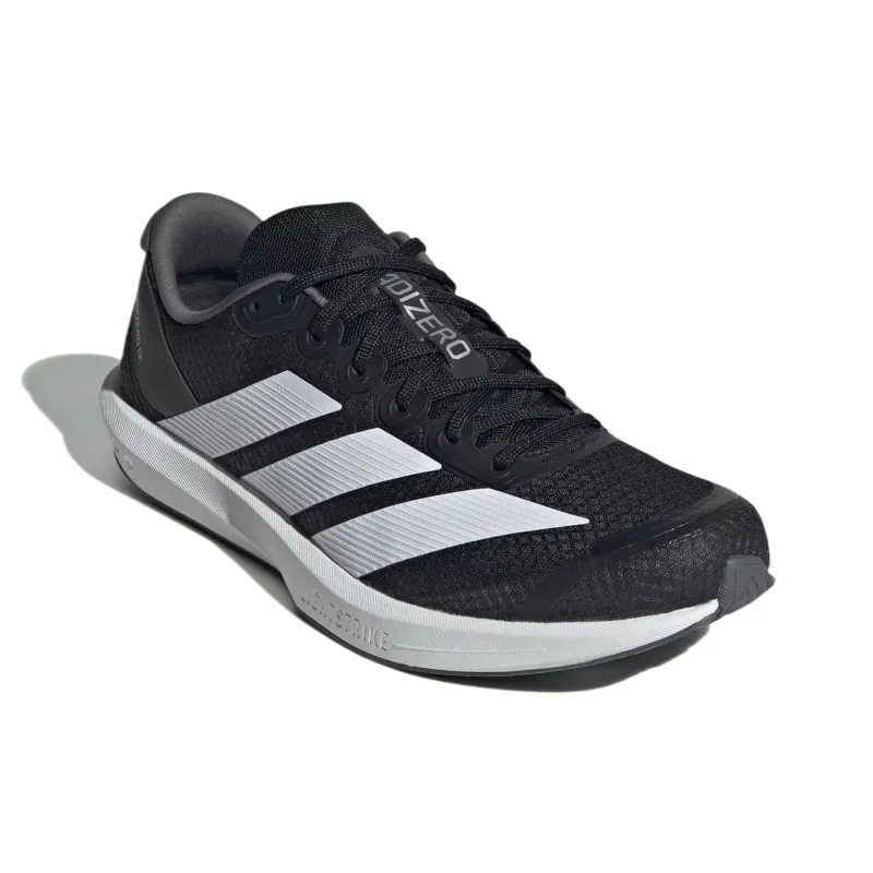 Adidas Adizero Shock Absorbers Slip Resistant, Abrasion Resistant, Breathable Low Top Running Shoes Unisex Black White-2