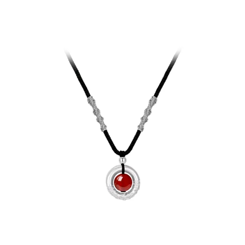 I&YOU Colored Glaze Necklaces Women's-4