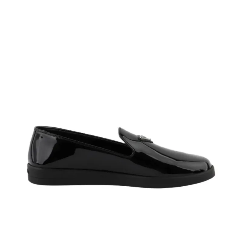 PRADA Men's Casual Shoes Men Low Top Black-1