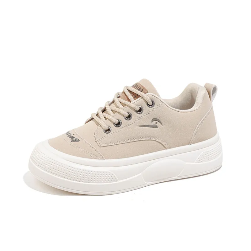 Gai Renpu Anti Slip And Wear Resistant Height Increasing Low Top Skateboard Shoes Women's-7