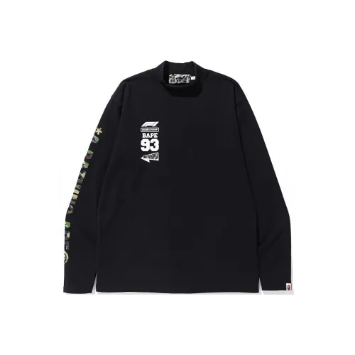 wenzhou yeezy store in los angeles california X F1 Mock Neck Long Sleeve Tee