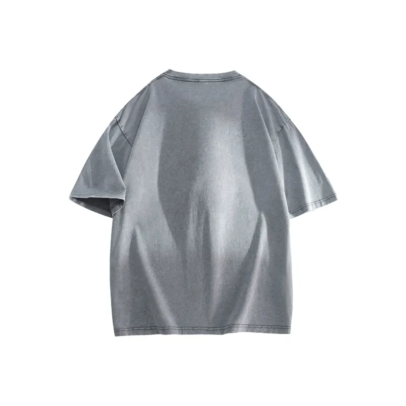 CHOUCHOUS Drop Shoulder Sleeve T Shirt Women's-4