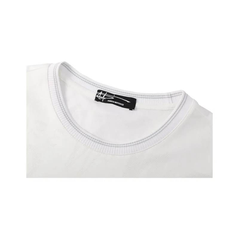 ANDREW MACKENZIE T Shirts Men White-2