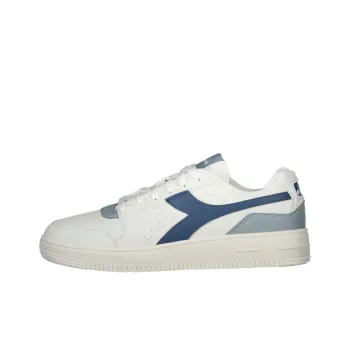 Diadora Anti Slip Wear Resistant Low Top Skateboard Shoes Men's White