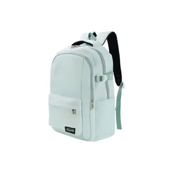 FINDINGS Polyester Backpack Regular Unisex Black/Ecru/Turquoise