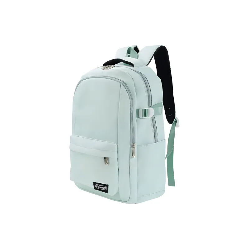 FINDINGS Polyester Backpack Regular Unisex Li Black/Ecru/Turquoise-0