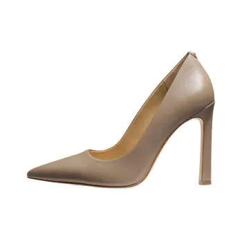 MICHAEL KORS Amara Slim Heel High Heels 10.8cm Women's Birch Wood