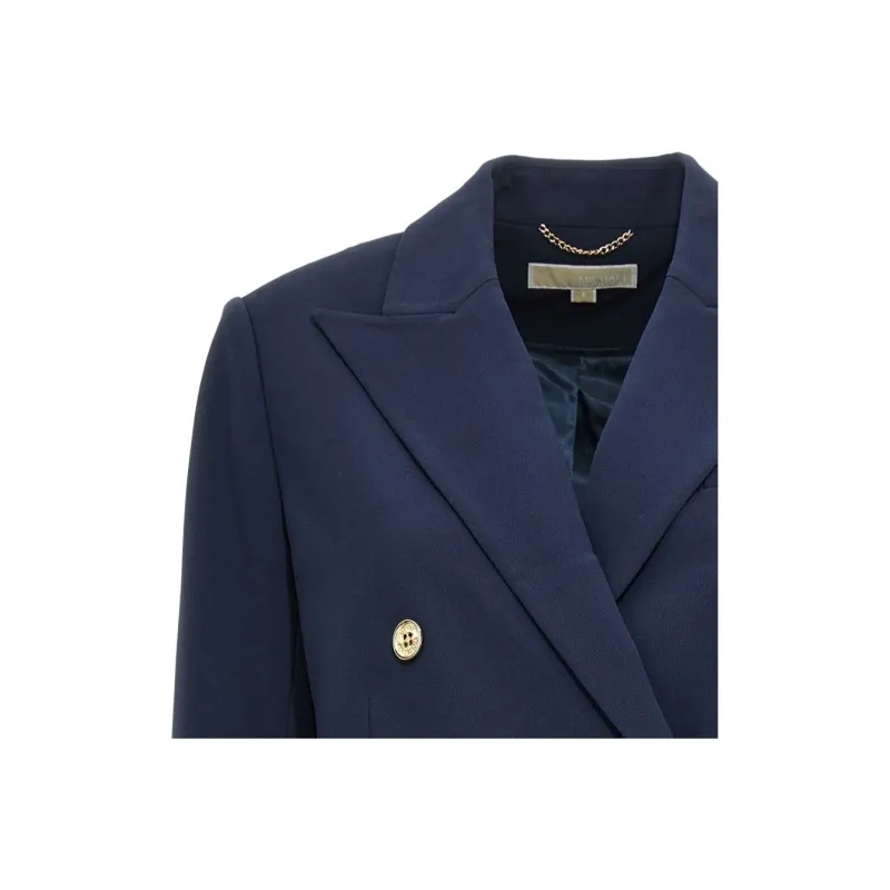 MICHAEL KORS Jackets Coats Women's Marine Blue-4