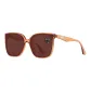 Tea Brown Frame with Tea Brown Lens (Standard Lens)
