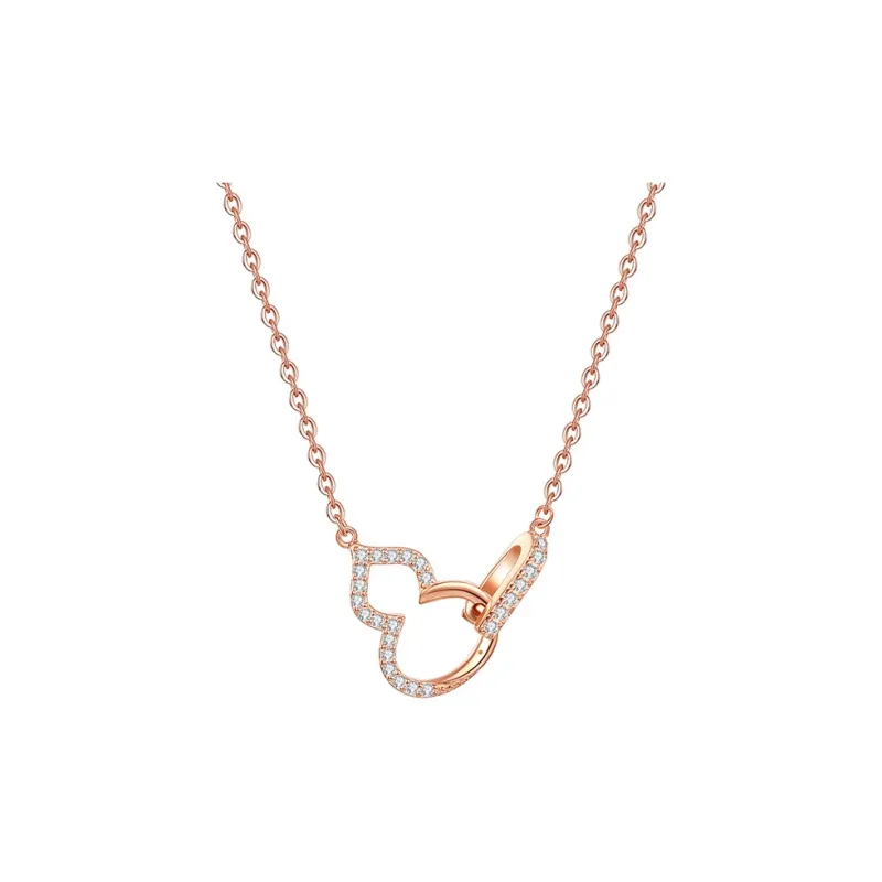 Ascending S925 Silver Necklaces Women's-4