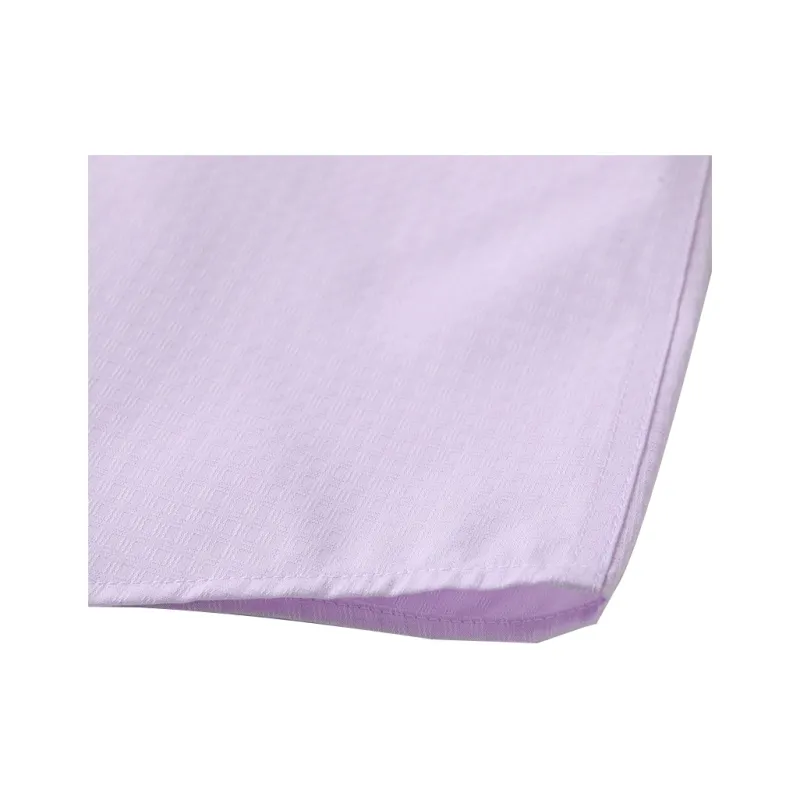 ARTSDON Shirts Men Light Purple Pattern-4