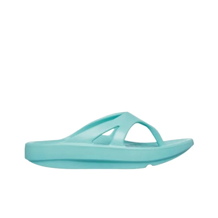 Skechers GO RECOVER Quick Dry Flip Flops Women's Cyan-1