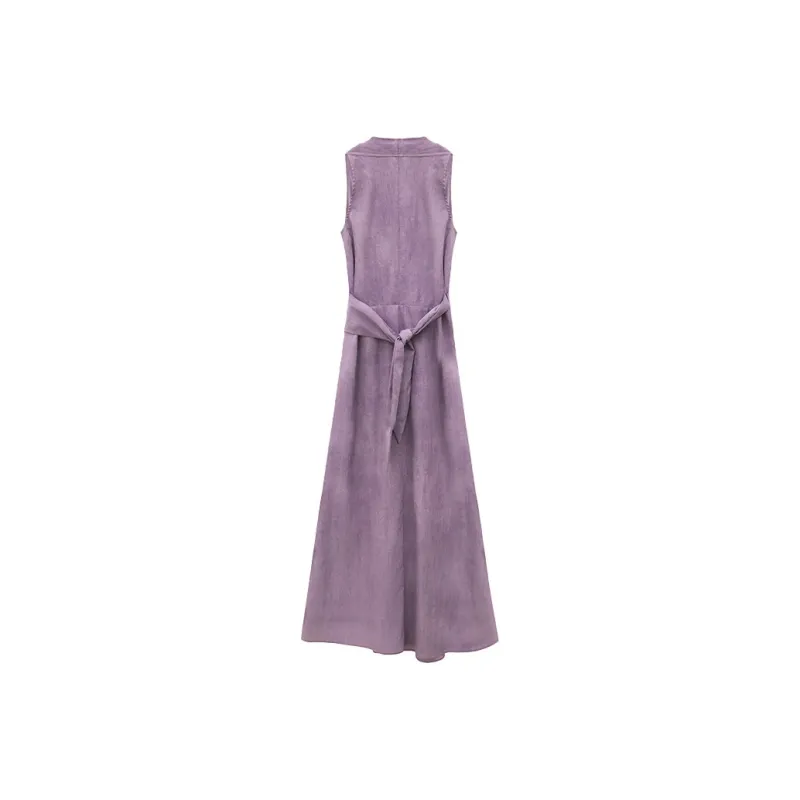 Mu Xiao Xin Sleeveless Dress Women's-1