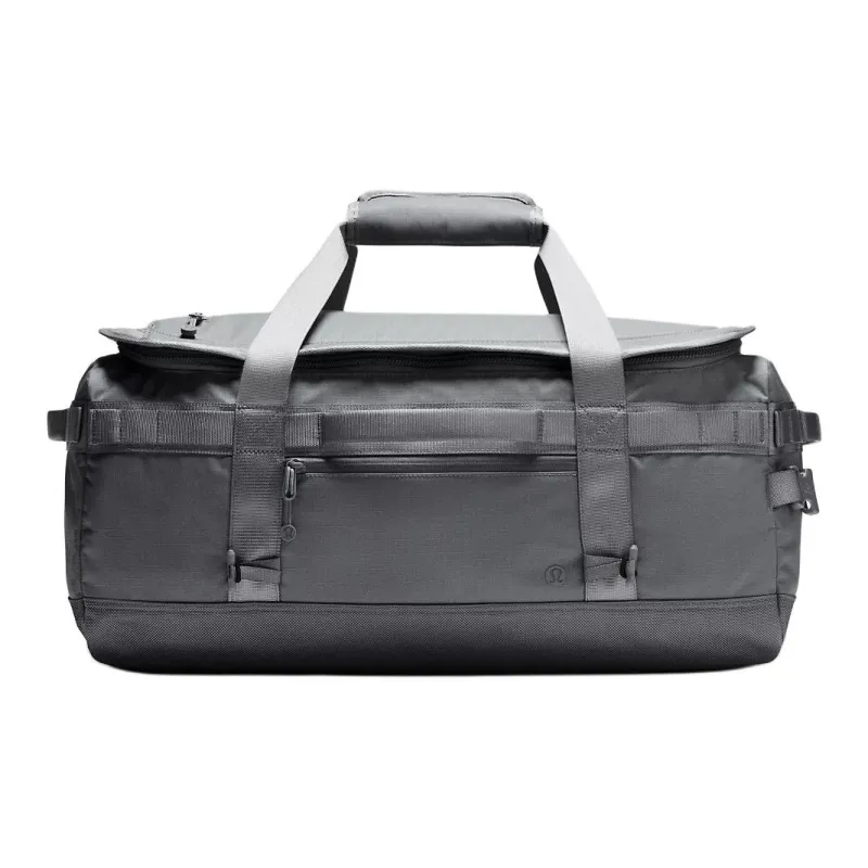Lululemon Recycled Nylon Travel Bag 45L Unisex Sun Gray & Black-0