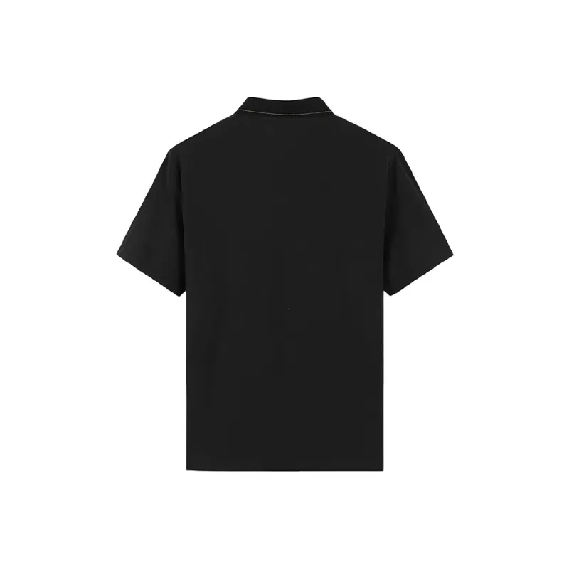 ANDREW MACKENZIE T Shirts Men Black-2