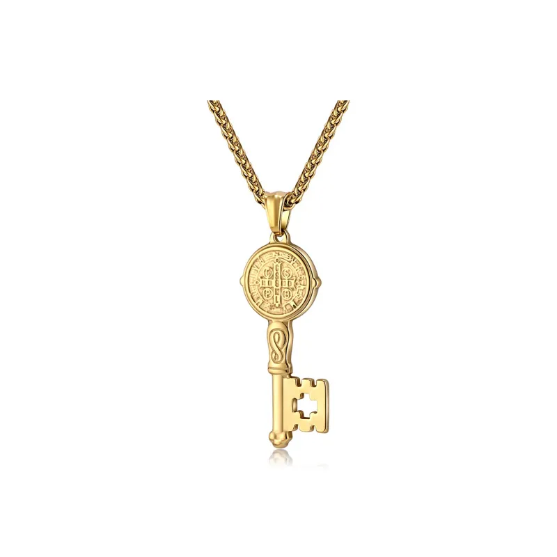 KOOGIS Titanium Steel Necklaces Unisex-5