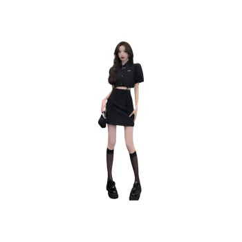 Mu Xiao Xin Two Piece Skirt Sets Women's