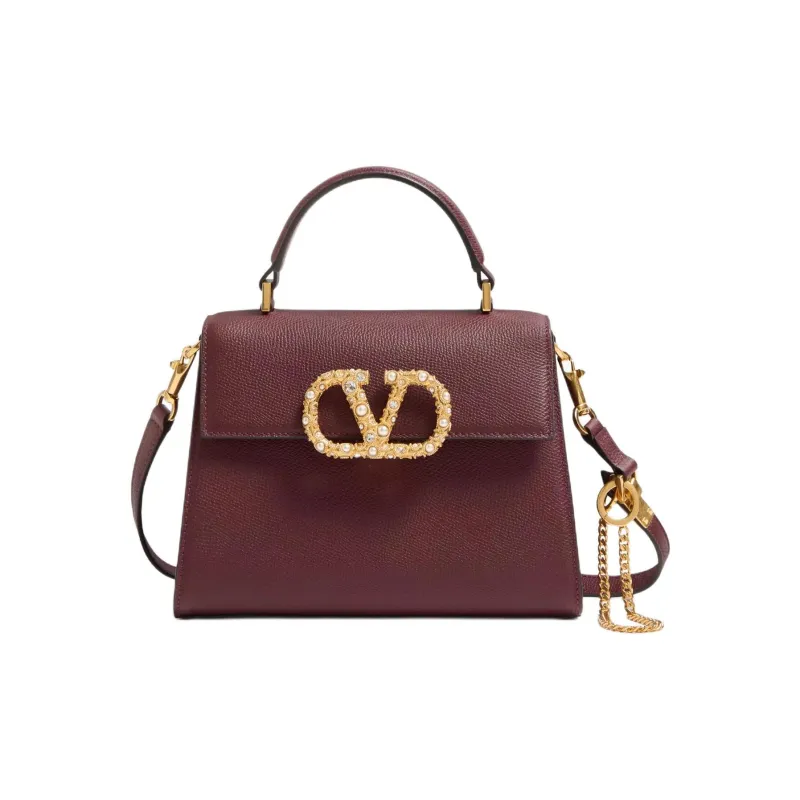 Valentino Cow Leather Handbag Trumpets Women's-0
