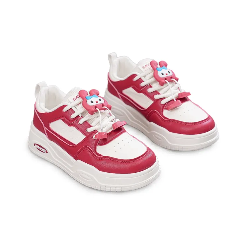 Gai Renpu Anti Slip And Wear Resistant Height Increasing Low Top Skateboard Shoes Women's-3