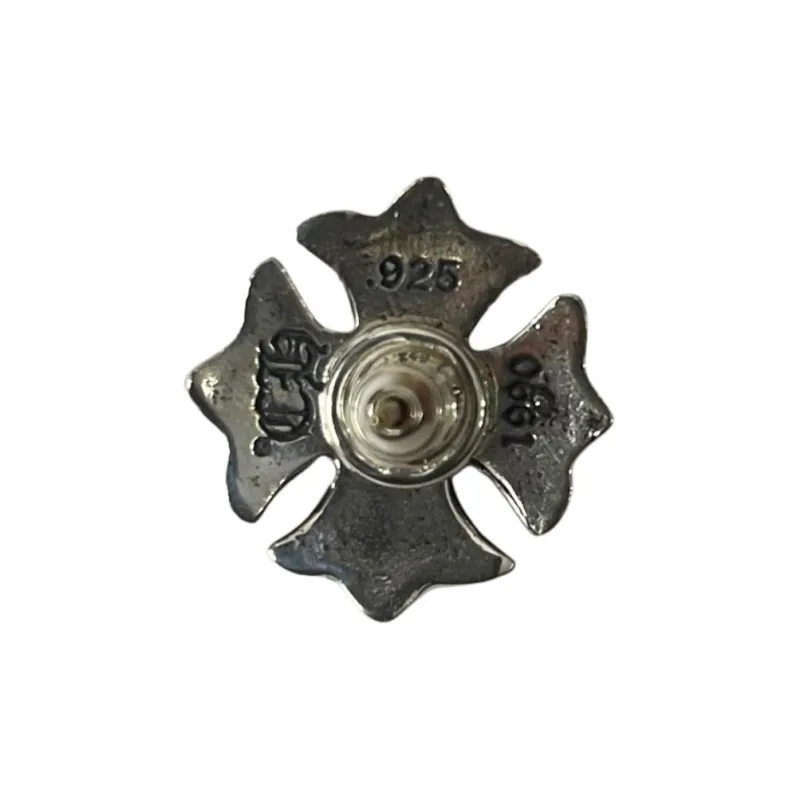 Chrome Hearts Silver Stud Earrings Men's Silver-2