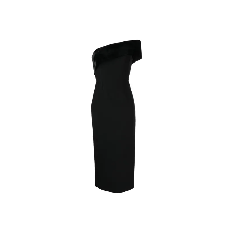 ROLAND MOURET Sleeveless Dress Women's Black-0