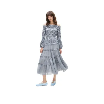 MOUSSY Long Sleeved Dress Women's