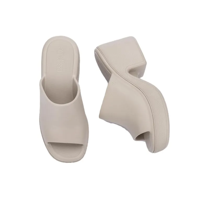 Melissa Slide Slippers Women's Beige-12