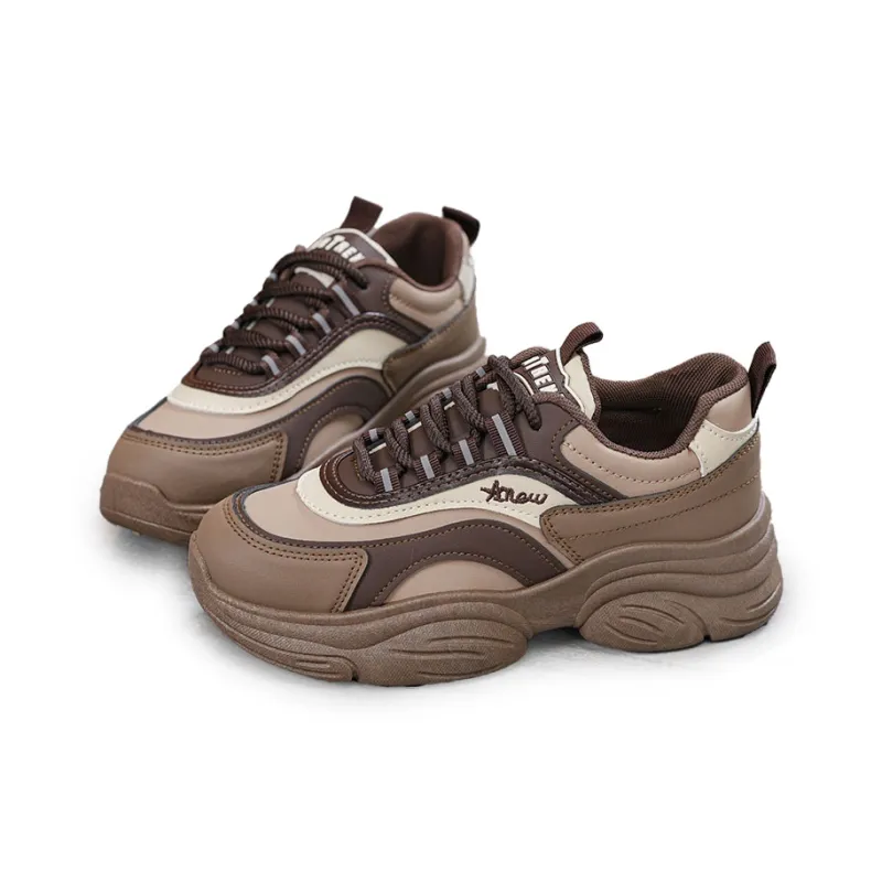 Gai Renpu Slip Resistant, Breathable, And Supportive Low Top Chunky Sneakers Women's-11