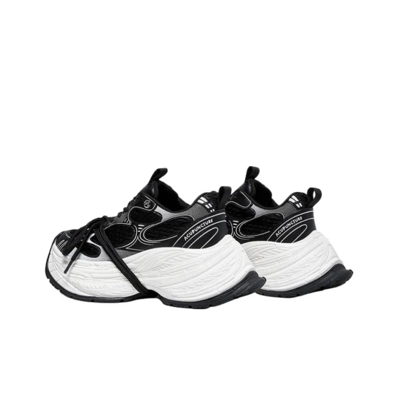Acupuncture A Collection Breathable Low Top Chunky Sneakers Women's-7