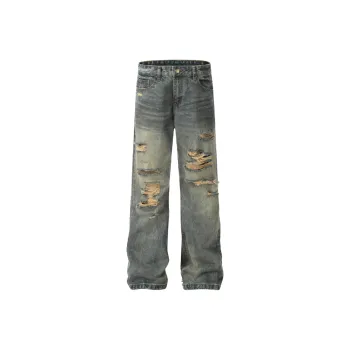 BABUGGE Jeans Unisex Vintage Blue