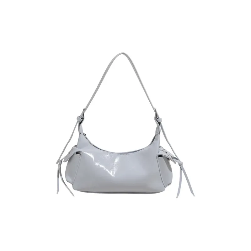 BAODIDAISHU PU Shoulder Bag Regular Women's White/Silver/Blue/Yellow/Red/Black/Denim Blue-13