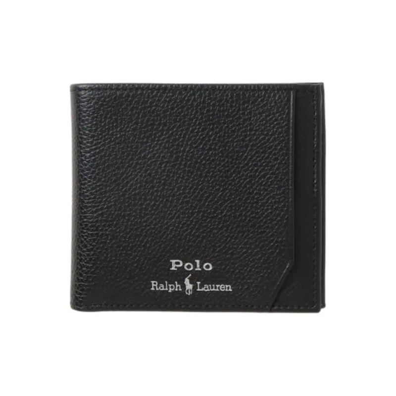 Polo Ralph Lauren Cow Leather Wallet Men's Black-0