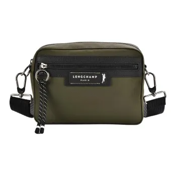 LONGCHAMP Le Pliage Energy Polyamide Camera Bag, Crossbody Bag, Shoulder Bag Trumpets Men's Army Green