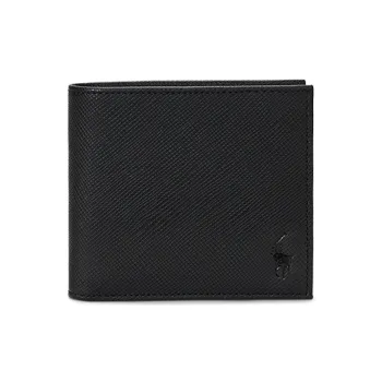 Polo Ralph Lauren Cow Leather Wallet Men's Black