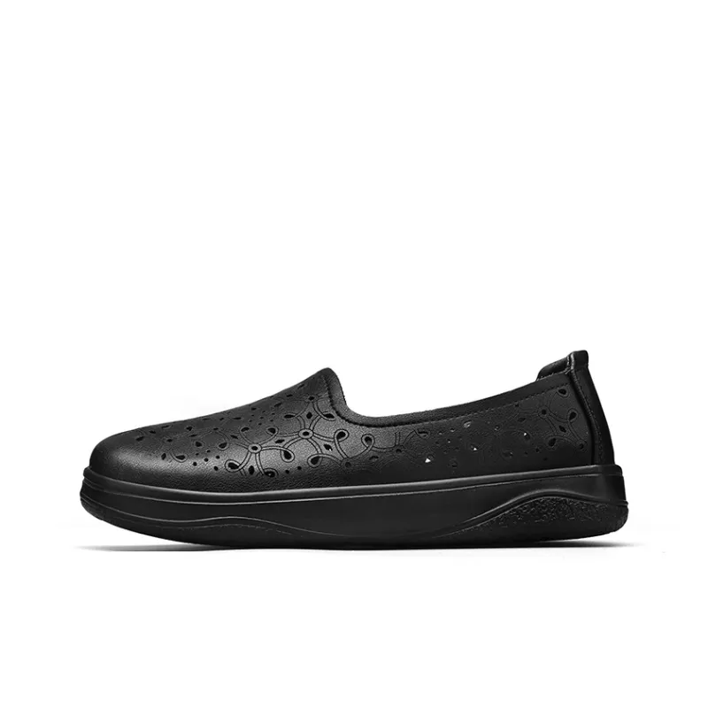 ZULIZ Small Leather Shoes, Nurse Shoes Casual Single Shoes Women's-0