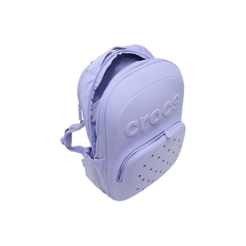 Crocs Design Backpack Women's Mysterious Purple-4