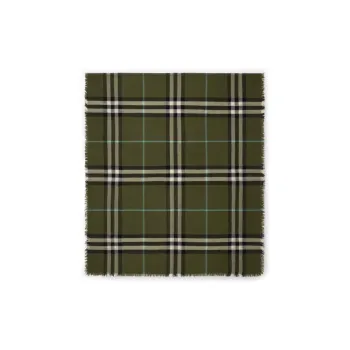 Burberry Knit Scarves Women's Green