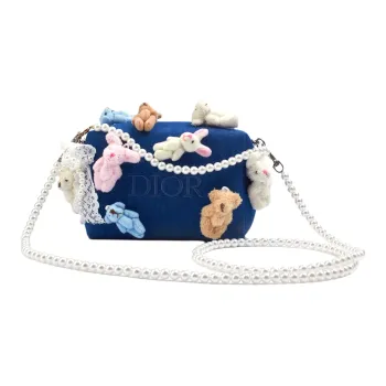 DIOR Amber Pretty Blue Rabbit Denim Make up Tools 1 Pc