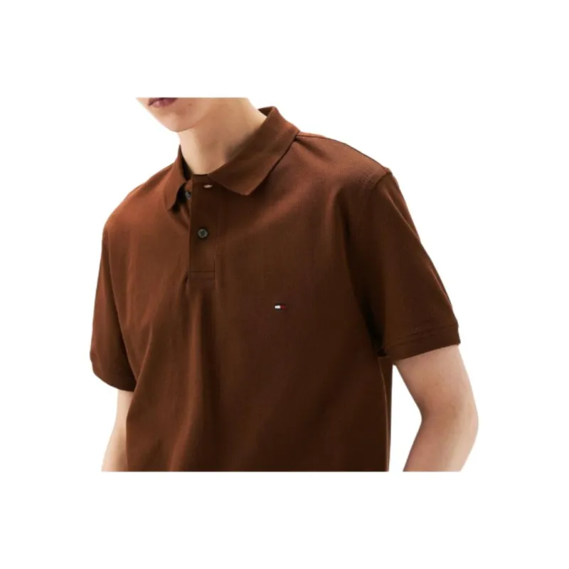 Tommy Hilfiger Polo Shirt Men's Brown-4