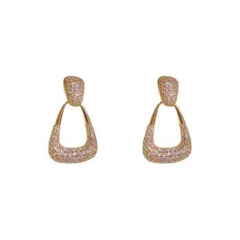 Yiru Copper Alloy Earrings Women's